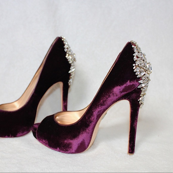 HP๐ค Like New! Badgley Mischka Heels - Picture 4 of 8